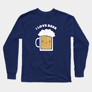 I love beer t-shirt Long Sleeve T-Shirt